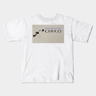 Patch's Favorite Dog Chuco Kids T-Shirt